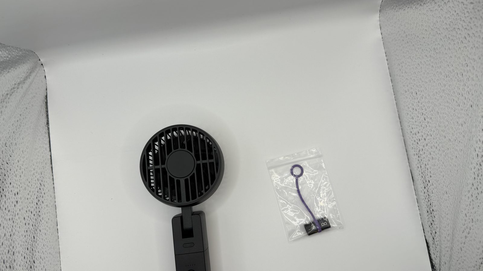 CIO Handy Fanのファン送風面（ヘッド前面）のアップ
